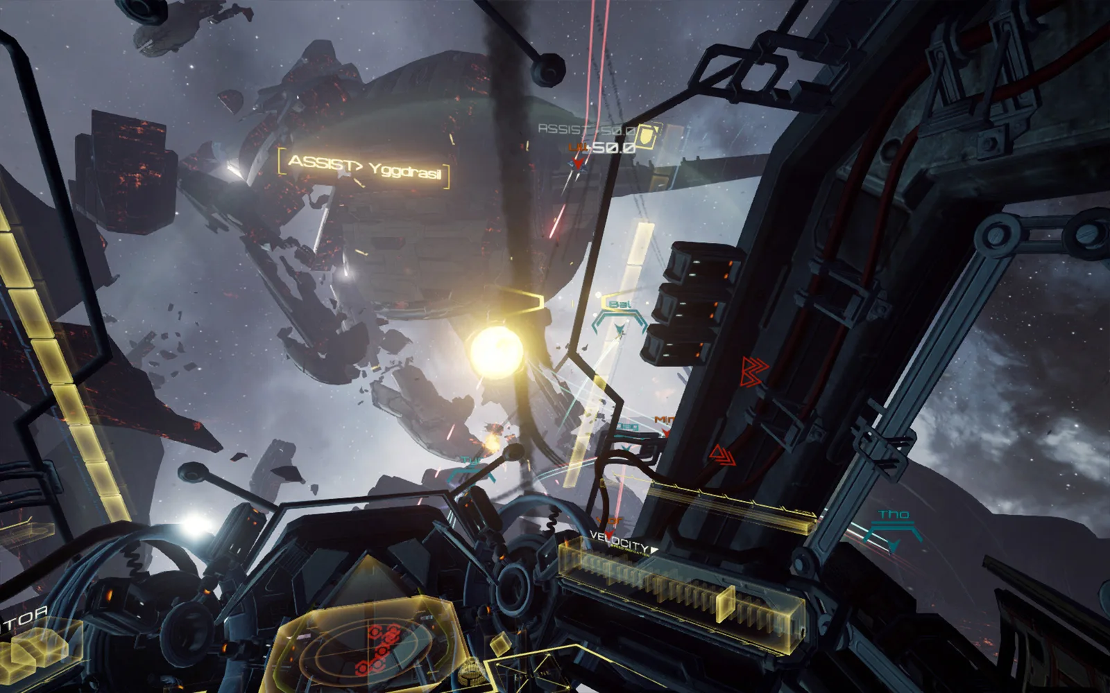 PlayStation VR review - plastation vr vrextasy eve valkyrie fanfest 2015 screenshot 8
