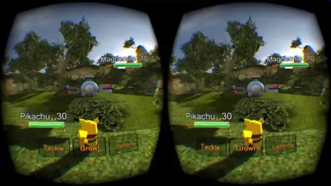 Pokemon is now available in a virtual reality - video thumbnail